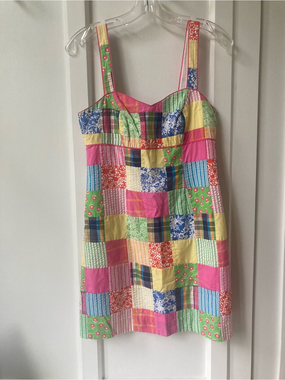 Vintage Lilly Pulitzer | Annette Patchwork Multi-Color Sundress